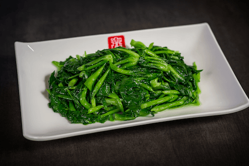 Stir-Fried Seasonal Vegetables (Plain/Garlic) / 例牌清/蒜炒時菜