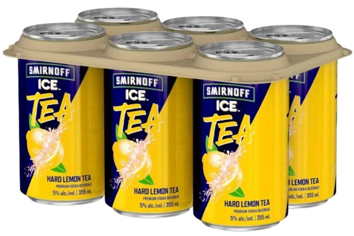 Smirnoff Ice Lemon Tea (4 x 355 ml Cans)