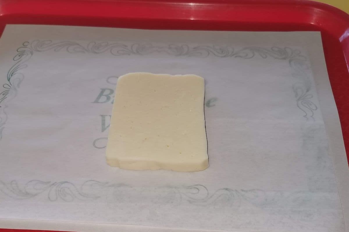 Grosse tranche de fromage canadien / Large Slice of Canadian Cheese
