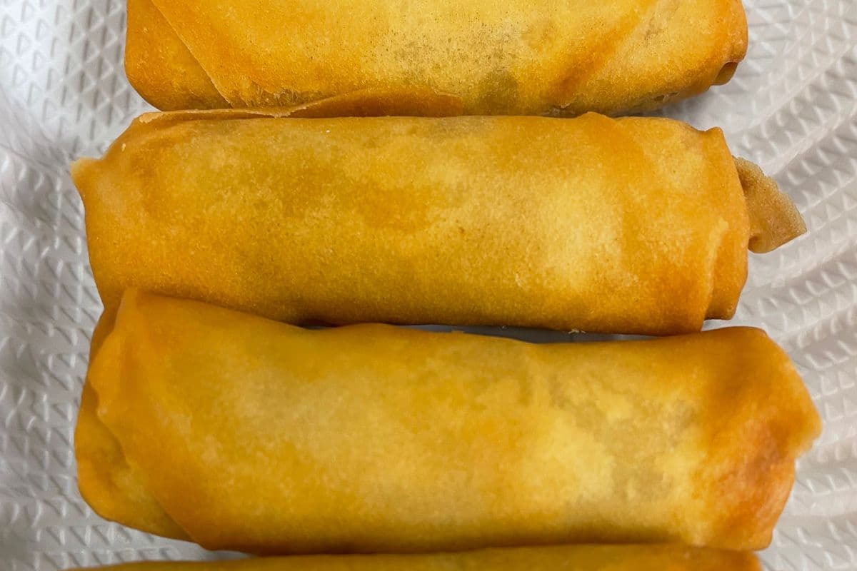 Spring Roll (4 pcs) - Vegan