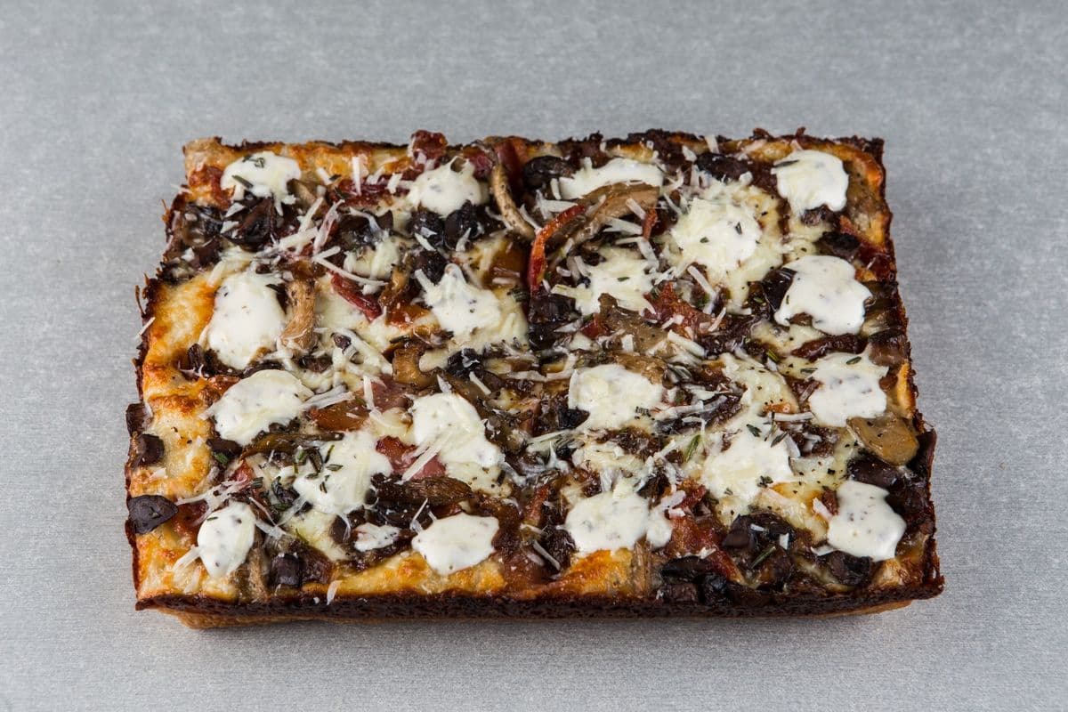 Small Wild Mushroom Pizza