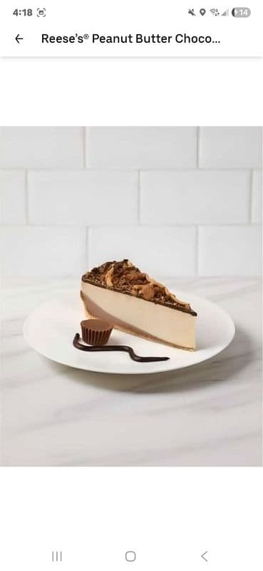 Reese’s® Peanut Butter Chocolate Cheesecake