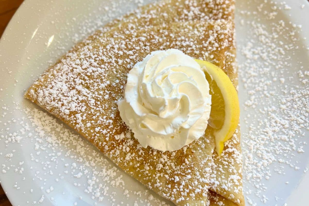 Lemon Sugar Crepe