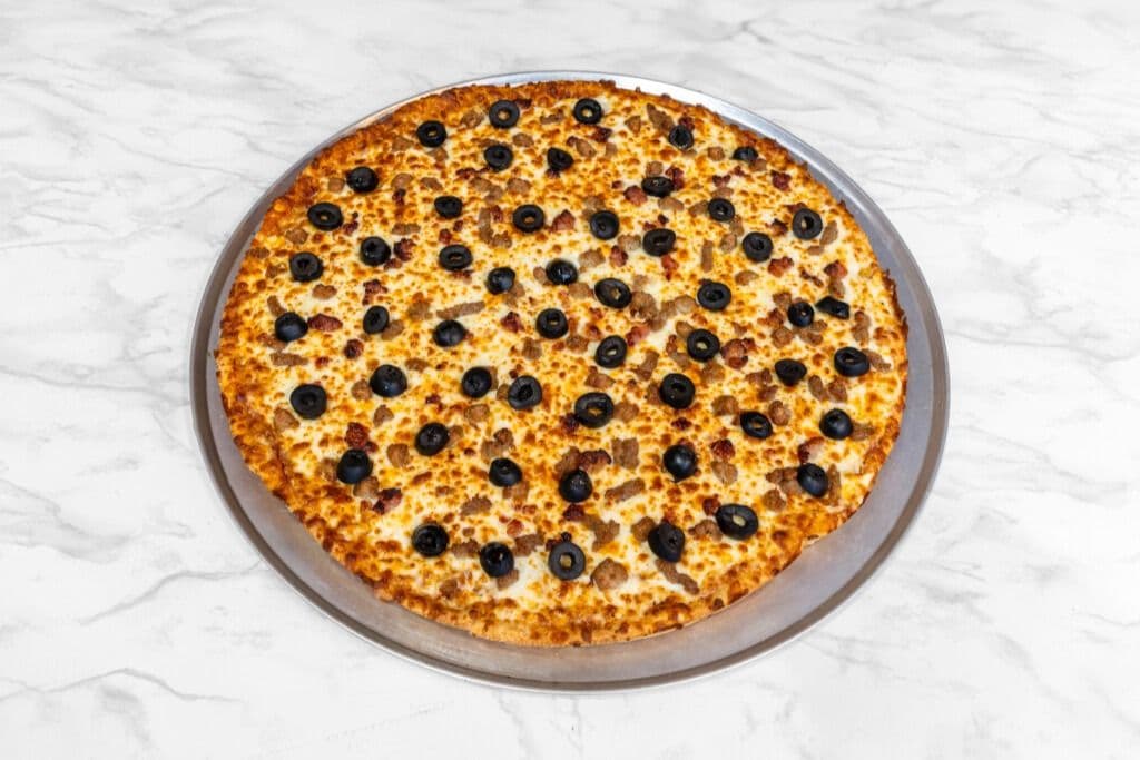 Small Fully Loaded Deluxe Pizza