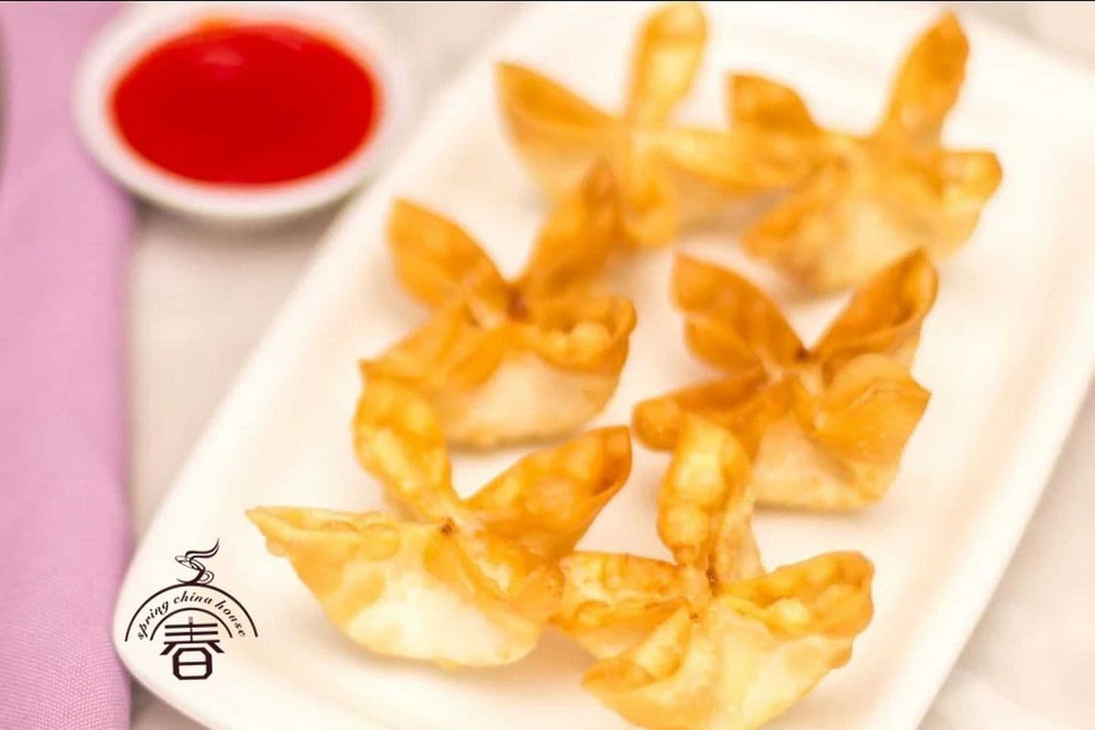 14. Deep-Fried Crab Meat Cheese Wonton (6 pcs)