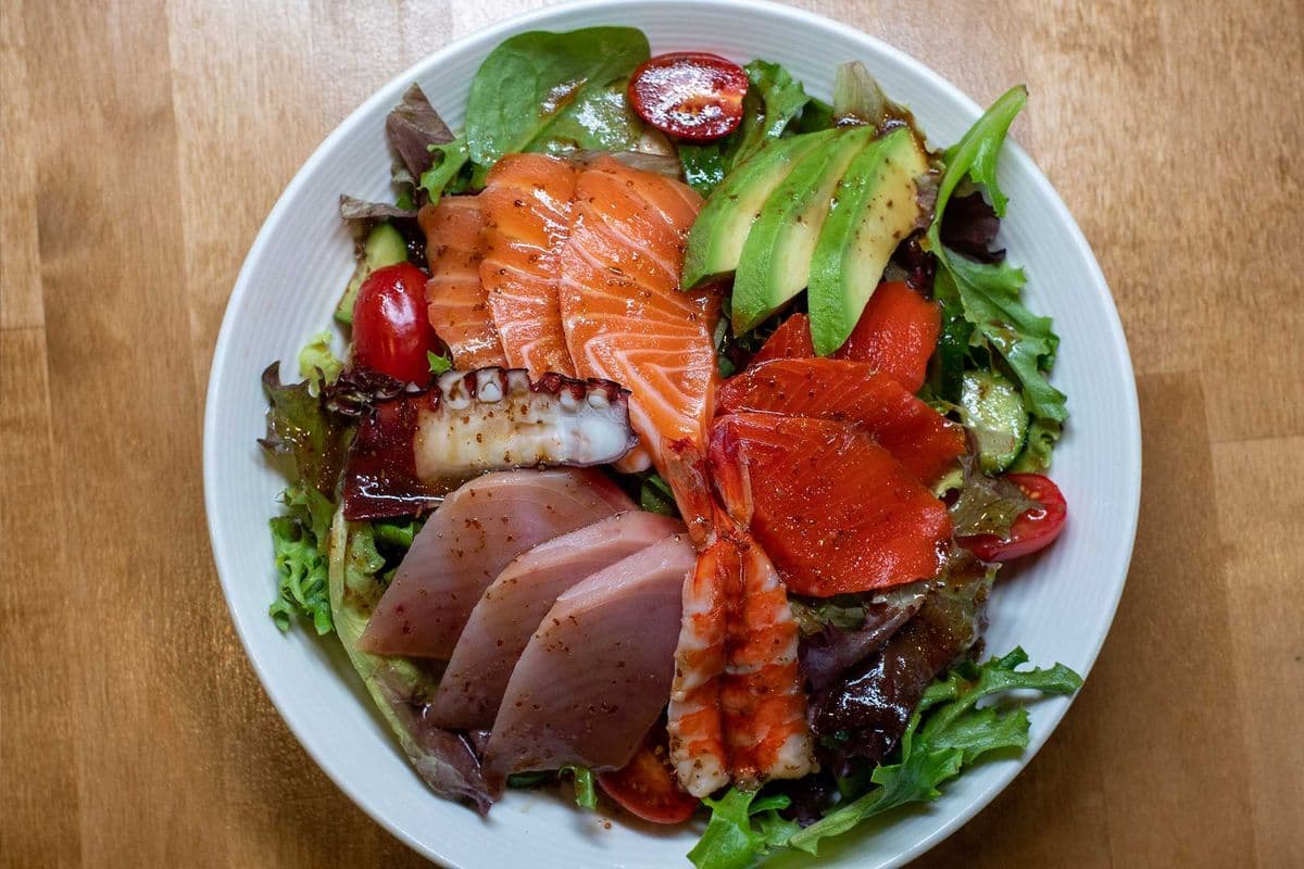 Sashimi Salad