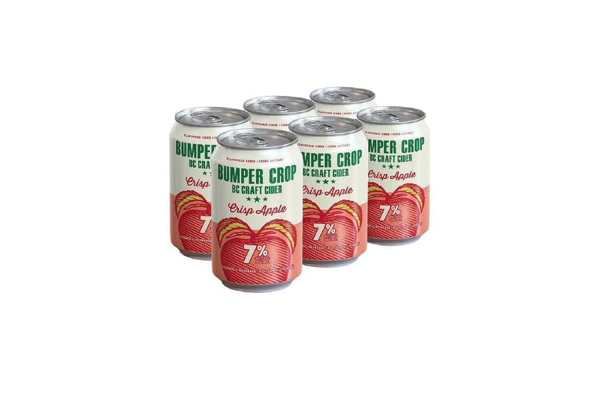 Bumper Crop Crisp Apple (6 x 355ml Cans)