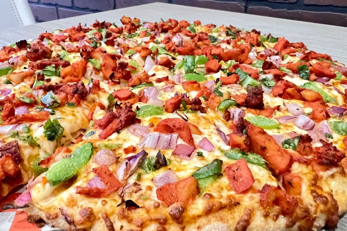 Soya Chaap Pizza