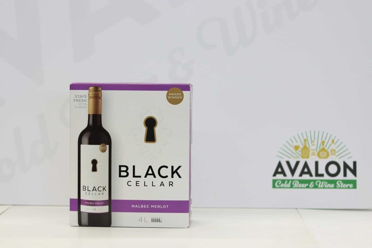 Black Cellar Malbec Merlot 4L Box (1 x 4L)