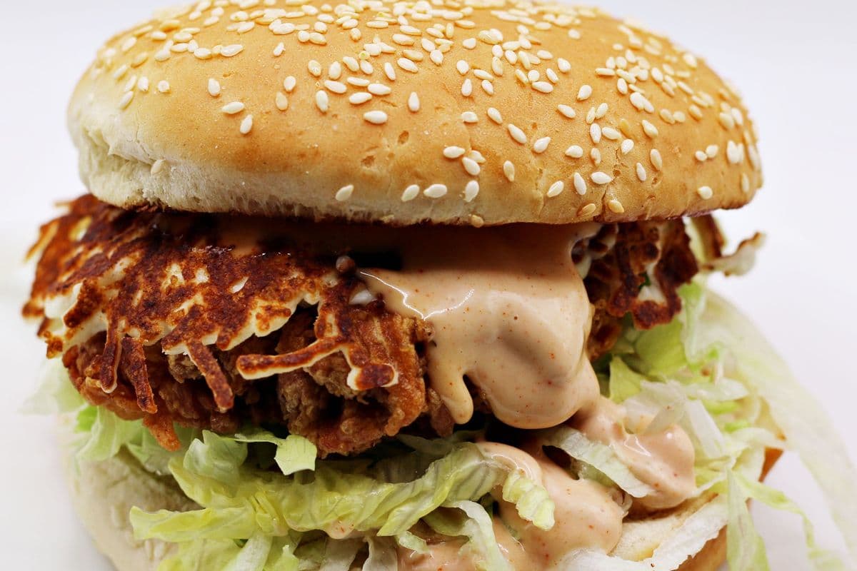 Hot Buffalo Burger (5.5oz)