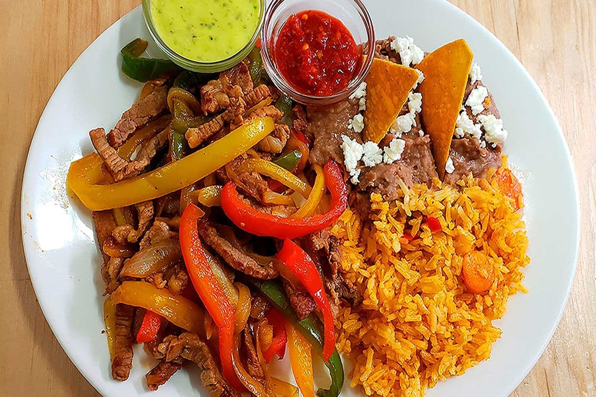 * Chicken or Beef Fajitas
