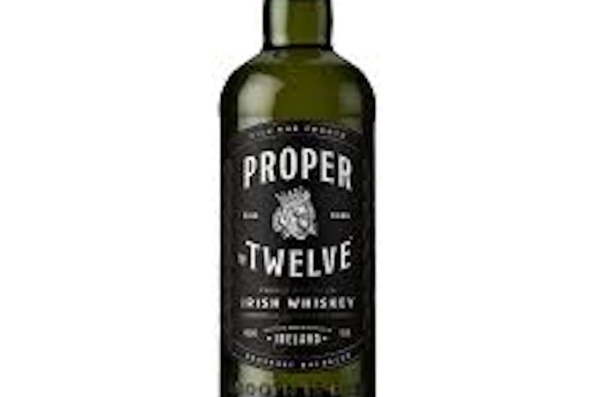 Proper Twelve Triple Distilled Irish Whiskey (1 x 750 ml)