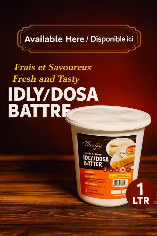 Dosa batter / Pâte à Dosa