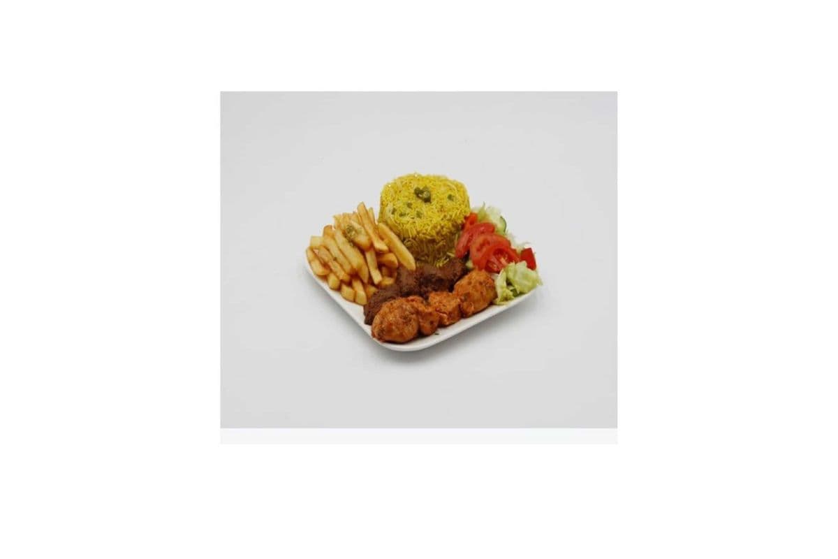 Assiette shish taouk