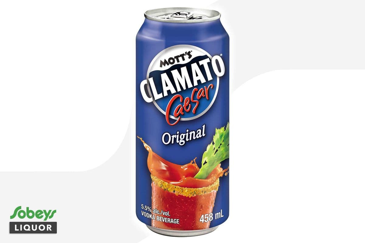 Mott’s Clamato Caesar Original (1 x 458 ml)