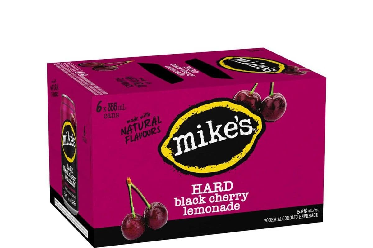 Mike's Hard Black Cherry Lemonade (6 x 355 ml Cans)