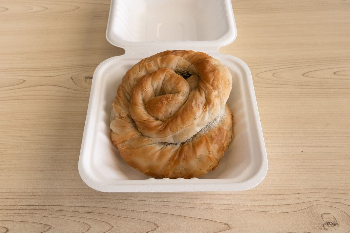 Spanakopita and Small Salad