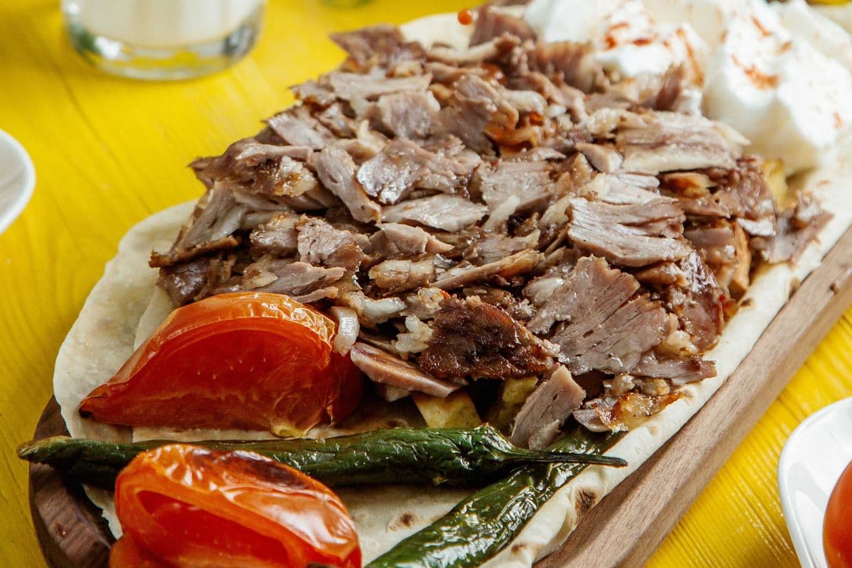 3. Beef Doner Plate
