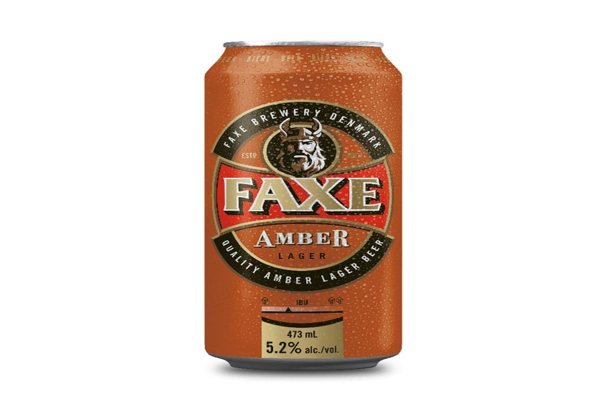 Faxe Amber Lager Tall Can (1 x 473ML)