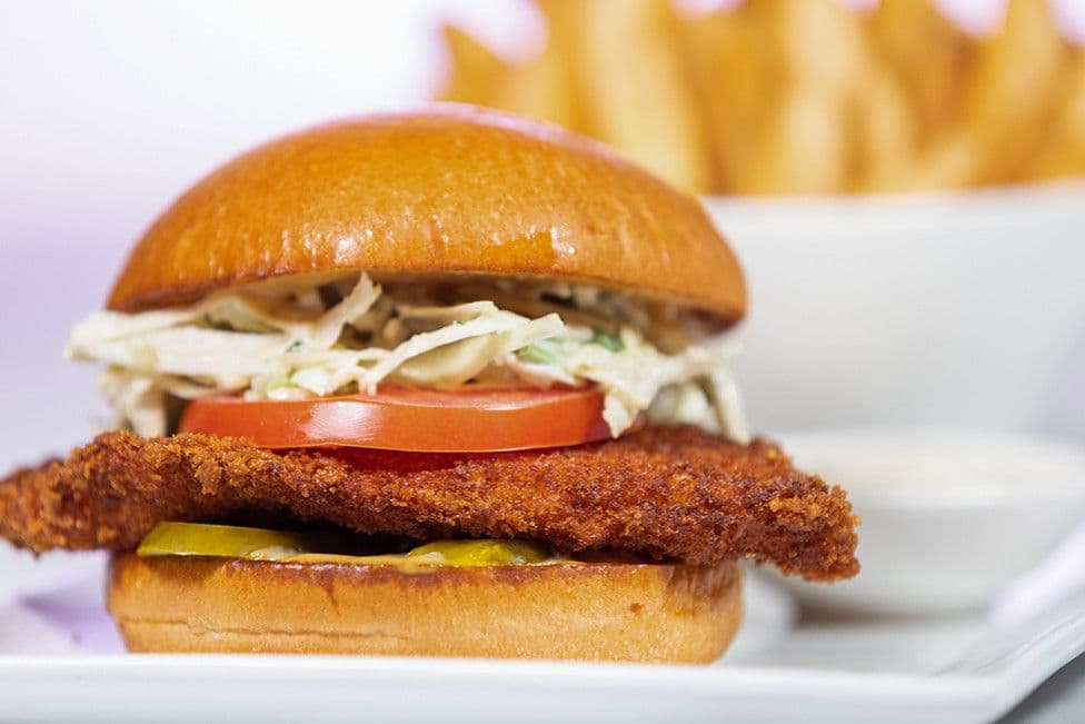 Classic Crispy Chicken Burger