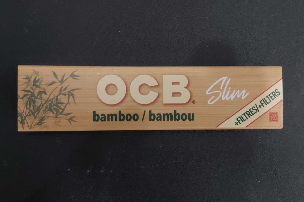 O C B Bamboo Slim Organic paper + filter