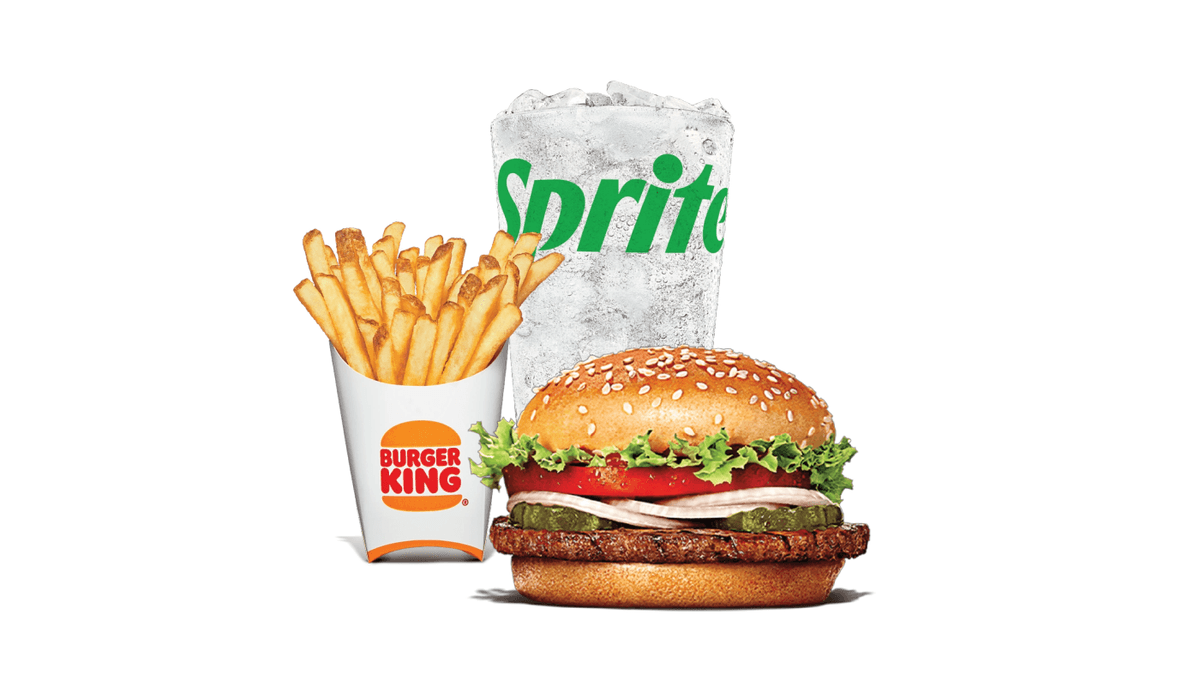 Veggie Burger Medium Combo