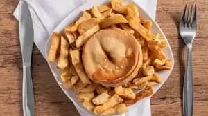 Meat Pie and Chips