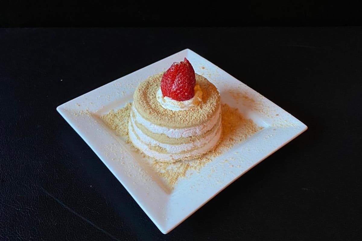 PU3. Strawberry Macau Pudding 草莓木糠布丁