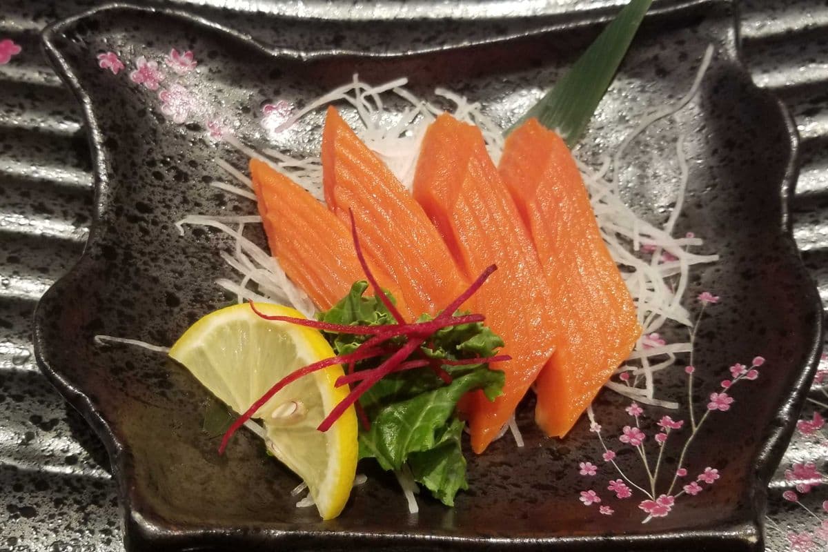 Sockeye Salmon Sashimi