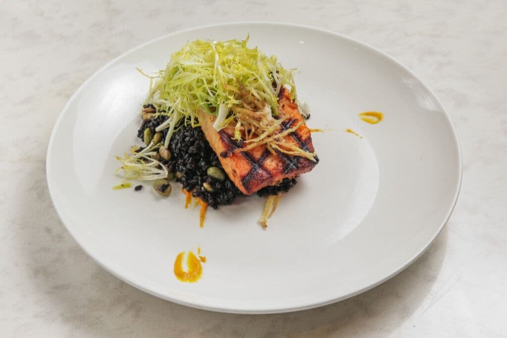 Charred Miso Salmon