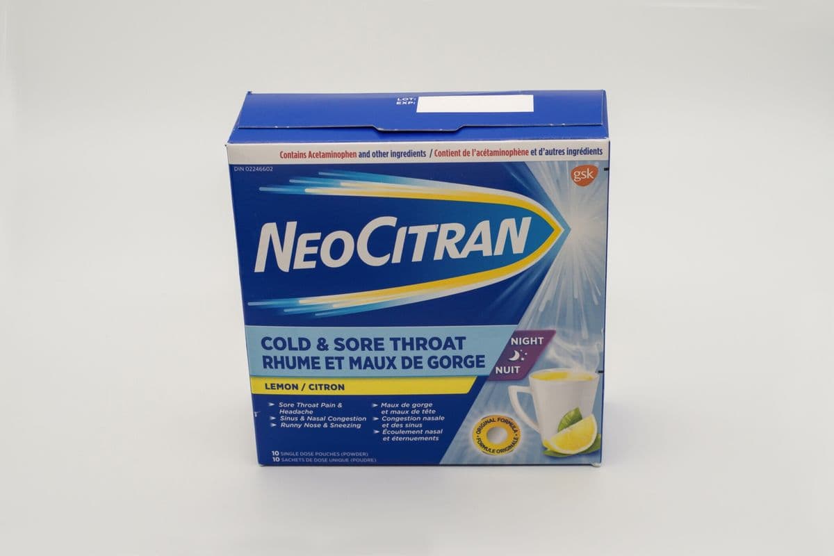 Neo-Citran Cold and Sore Throat (10 ct)
