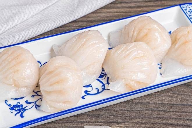 Crystal Shrimp Dumpling (Har Gow)(6)  / 虾饺 -C4