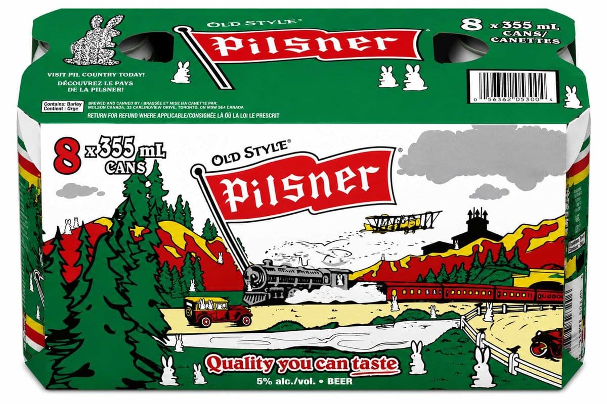 Old Style Pilsner 8pk (8 x  355ml)