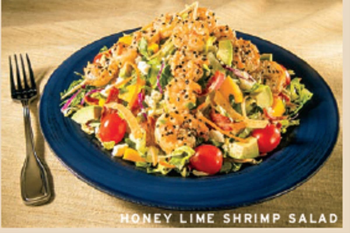Honey Lime Shrimp Salad
