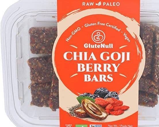 GLUTENULL VEGAN CHIA GOJI B@R 120G