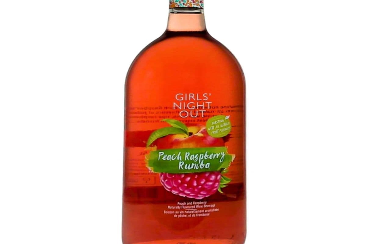GIRLS NIGHT OT PEACH RASP 1.5L (1 x 750ML )