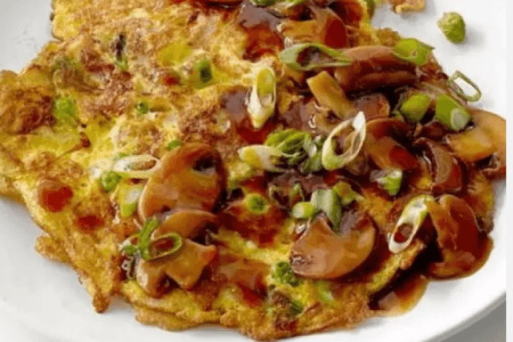 110. Mushroom Egg Foo Yung