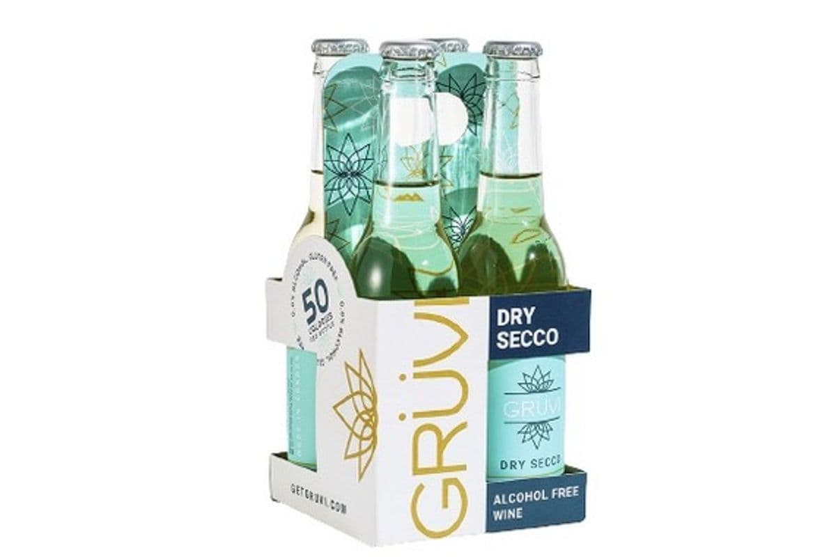 Gruvi Non Alcoholic Drysecco (4 Bottles) (4X275ml Bottles)