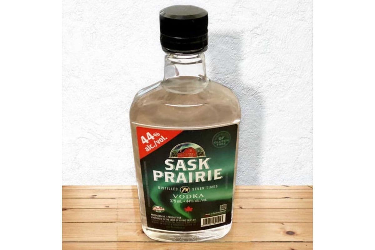 Sask Prairie vodka 375ml (1 x 375ml)