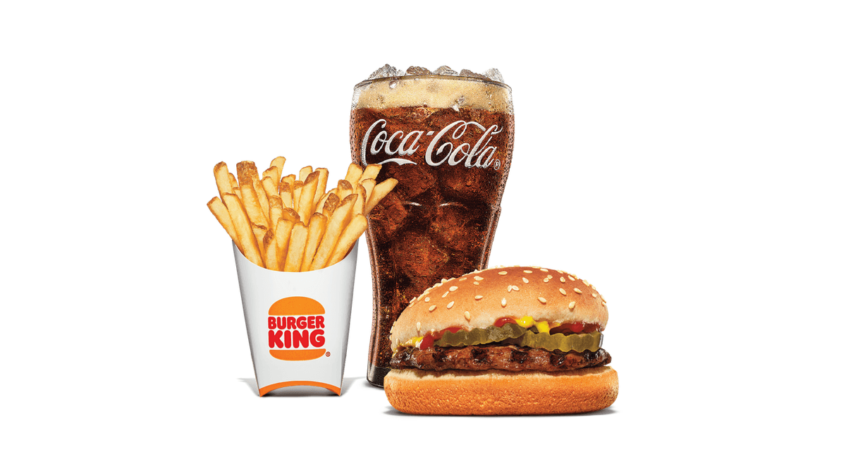 Hamburger Medium Combo