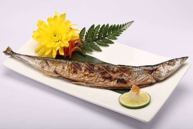 Grilled Saury