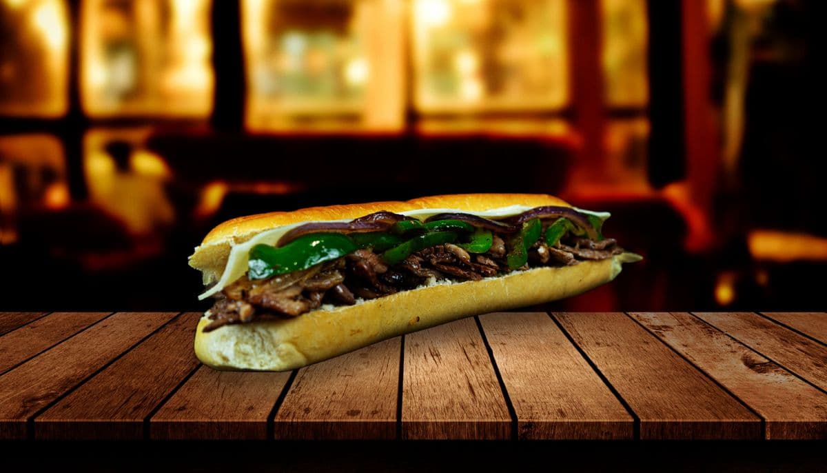 Sousmarin Philly Cheese Steak Boeuf 7" / Philly Cheese Steak Beef