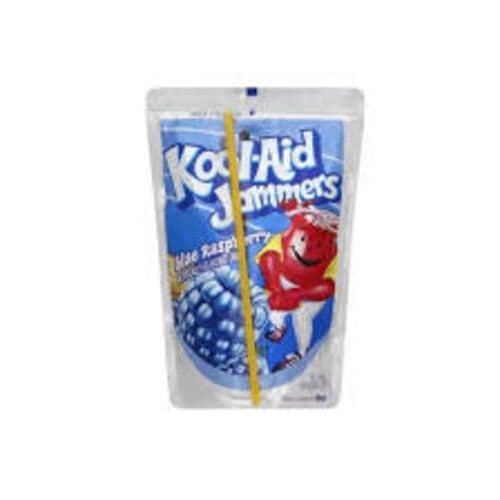 Kool-Aid Jammers Boisson aux Fruits Framboise Bleue 180ml / Kool-Aid Jammers Fruit Beverage Blue Raspberry 180ml