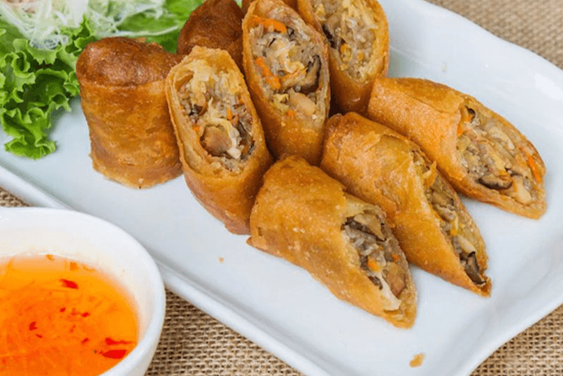 Vegetable Spring Roll (4pc)