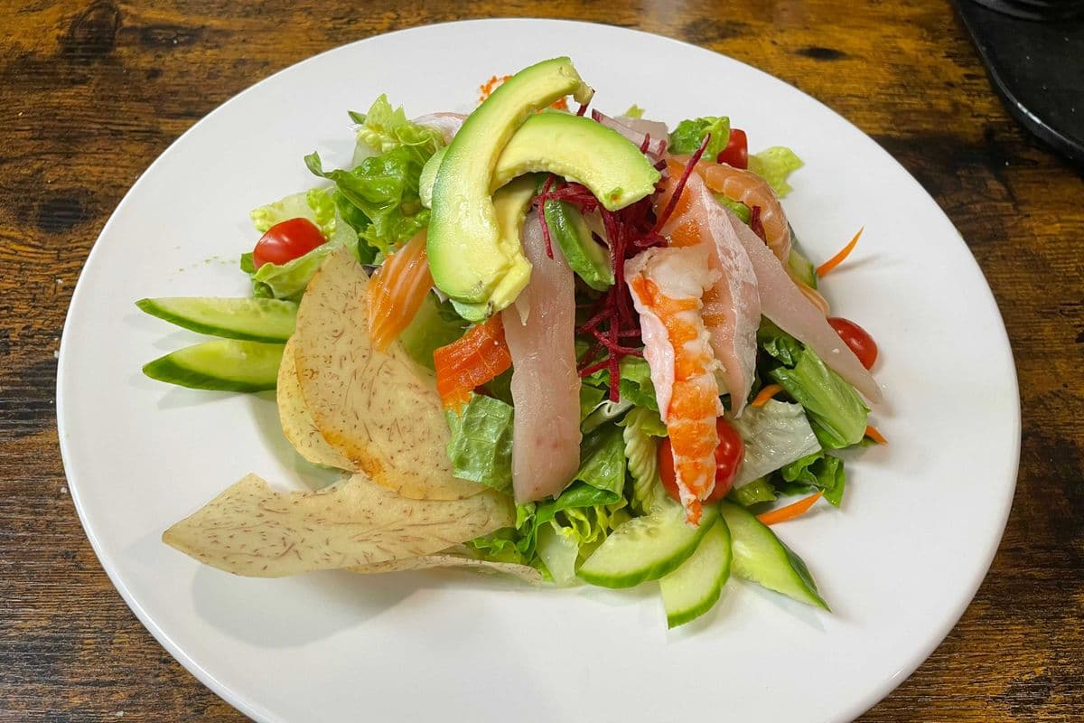 Assorted Sashimi Salad