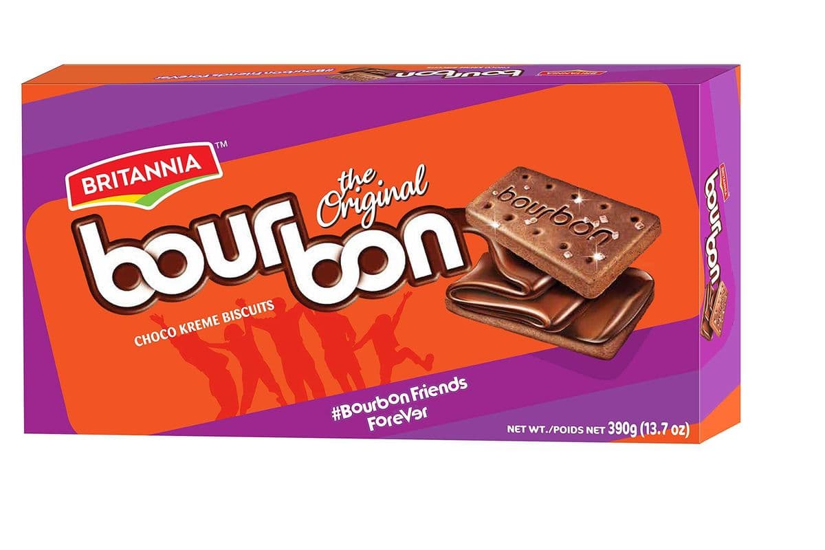 Britannia Bourbon Biscuits (380 gm)