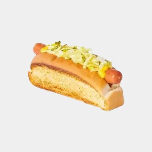 Hot dog grillé / Grilled Hot Dog