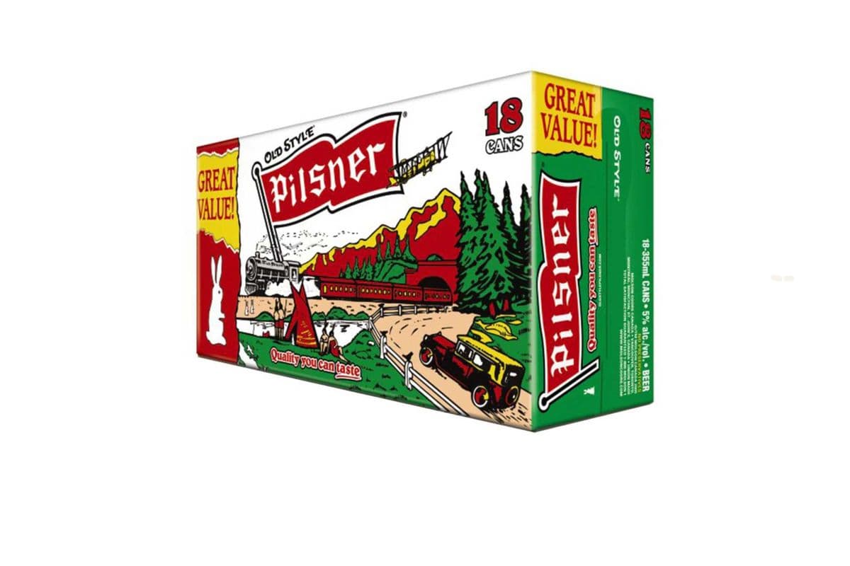 OId Style Pilsner Beer (18 Cans) (18 x 355ml)