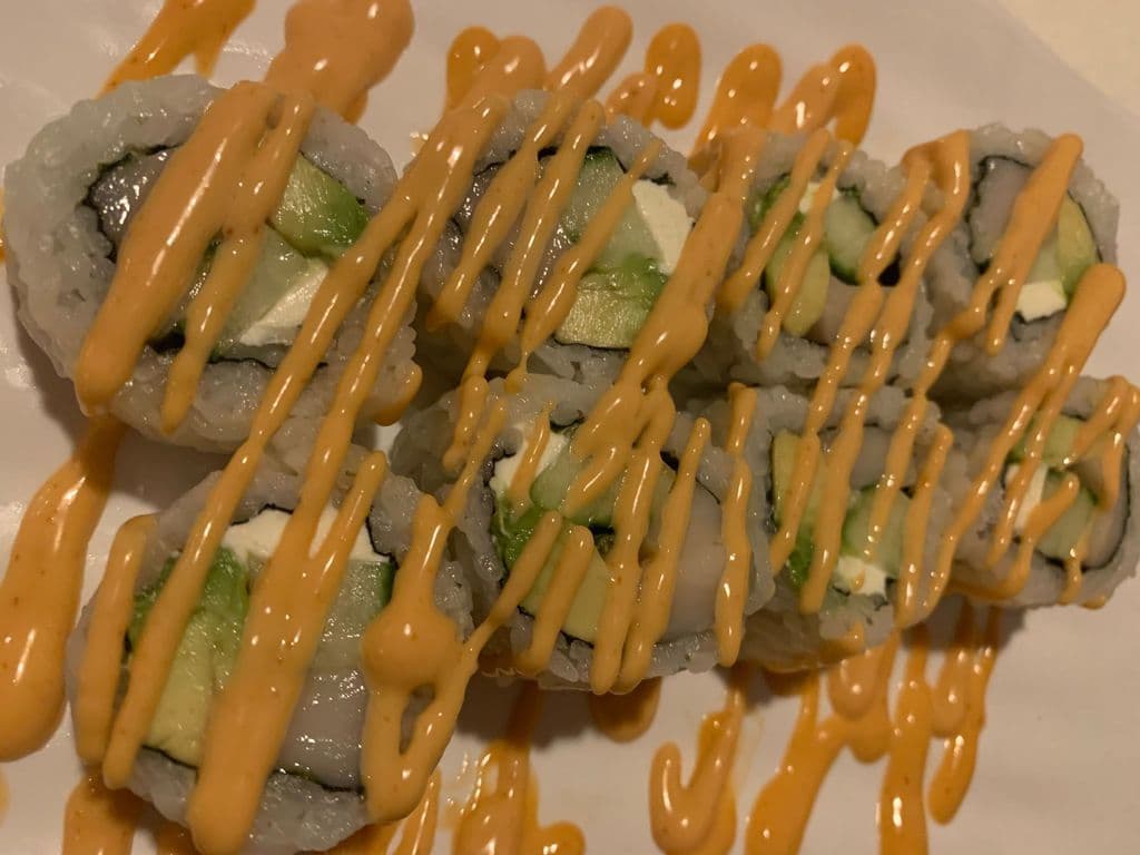 Spicy White Tuna Cheese Roll