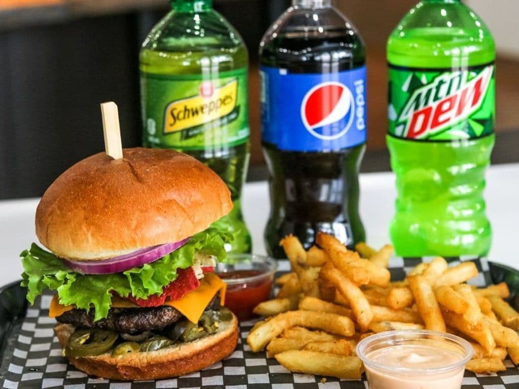 Flamin' Nacho Burger Meal